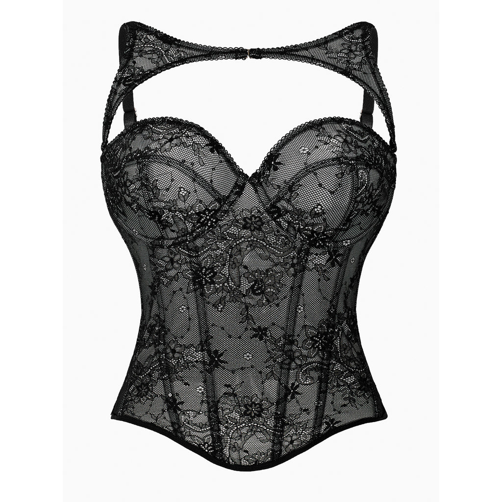 Hot-selling cross-border lingerie for European and American markets: sexy corsets, tight-fitting bustiers, sheer strapless tops, fishbone corsets, and body-shaping garments