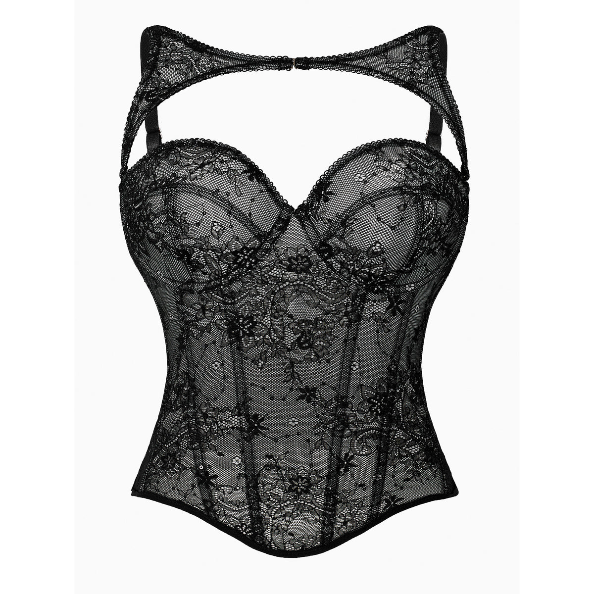 Hot-selling cross-border lingerie for European and American markets: sexy corsets, tight-fitting bustiers, sheer strapless tops, fishbone corsets, and body-shaping garments