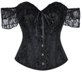 Cross-border palace-style corset, waist-cinching, bust-enhancing, shaping garment, lace, sexy fishbone corset, formal dress, slimming, tight-fitting women's clothing