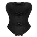 European and American cross-border fishbone corset2025Summer new style boned corset with tummy control and unique bow design